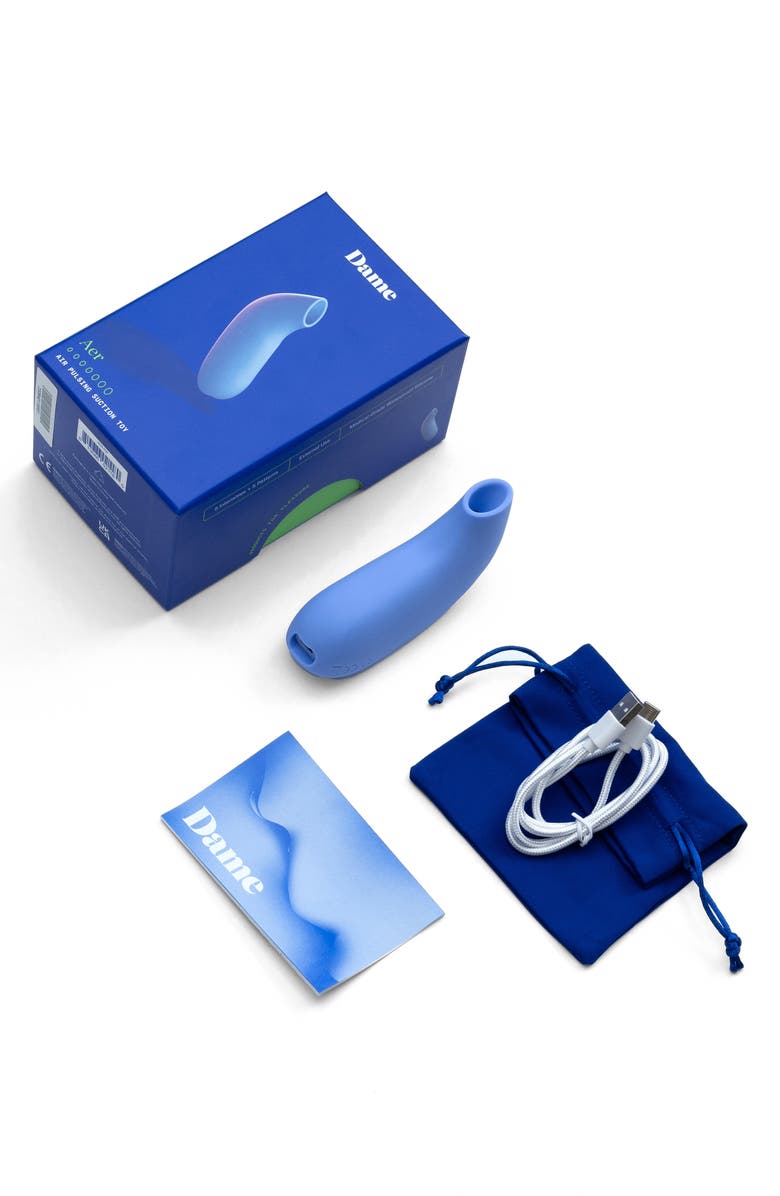 Dame Products Aer Suction Vibrator, Alternate, color,