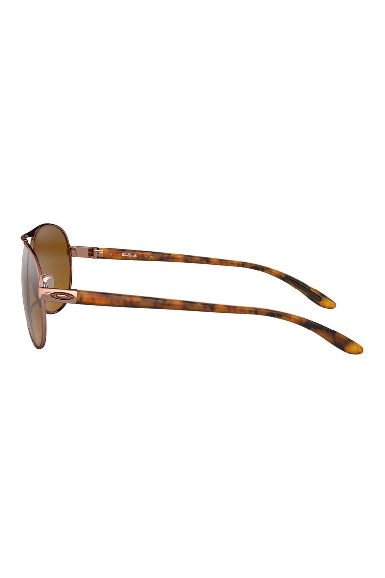 59mm Polarized Aviator Sunglasses, Alternate, color, GOLD/ PINK GRADIENT