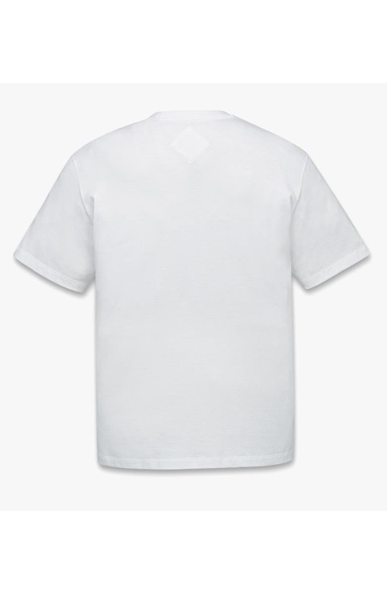 MCM Planet MCM Rabot T-Shirt in Organic Cotton, Alternate, color, White