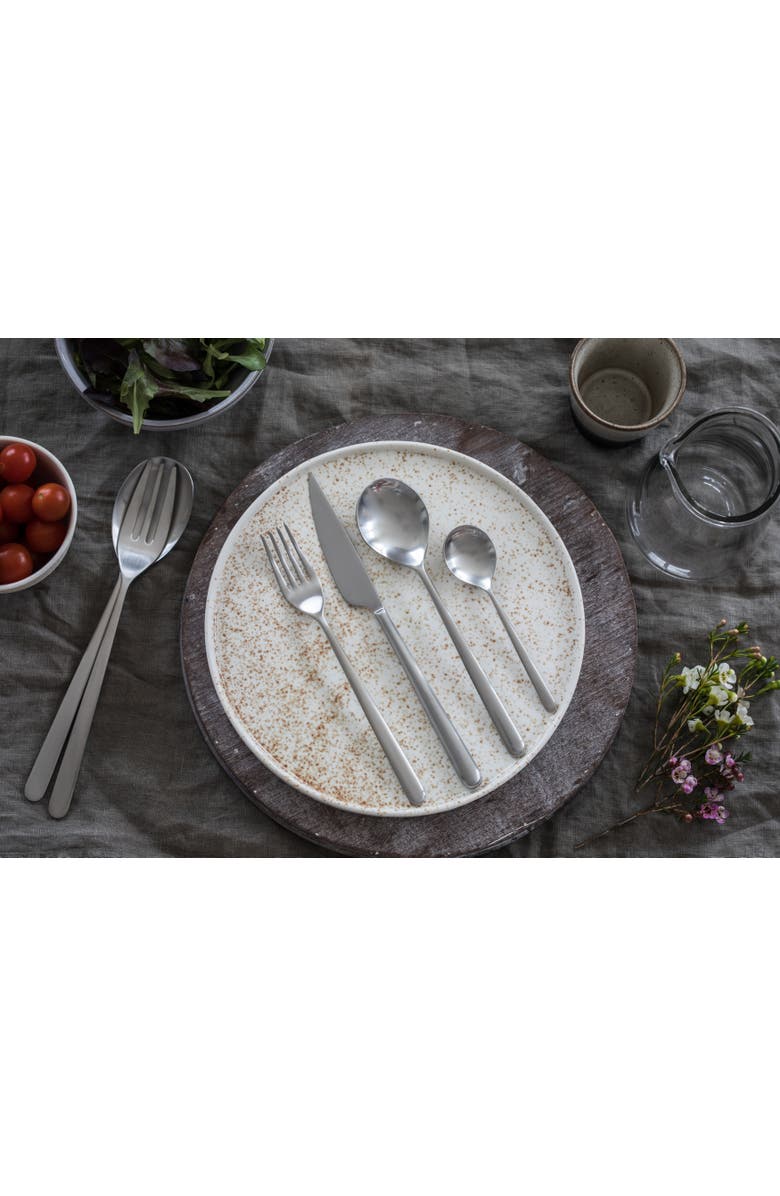 Mepra Linea Salad Serving Set - 2 Pieces, Alternate, color, Ice Silver