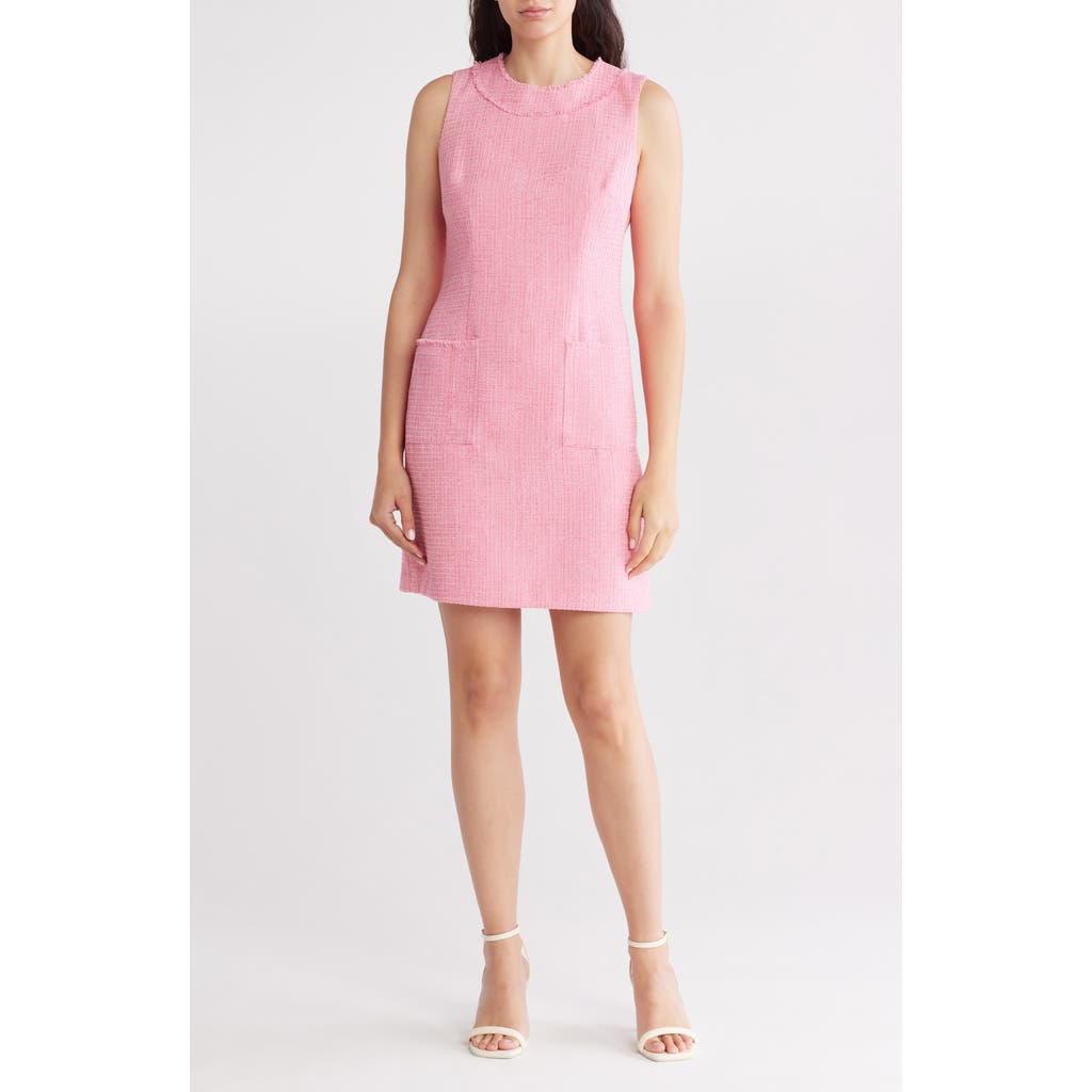 ELIZA J ELIZA J TWEED SHIFT DRESS