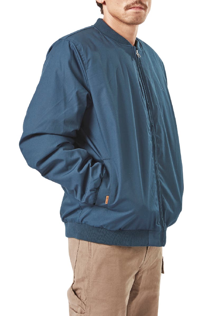 Volcom Workwear Water Resistant Insulated Bomber Jacket, Alternate, color, 