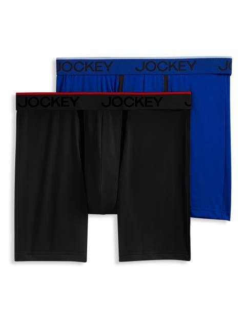 2-pk Chafe-Proof Micro Boxer Briefs
