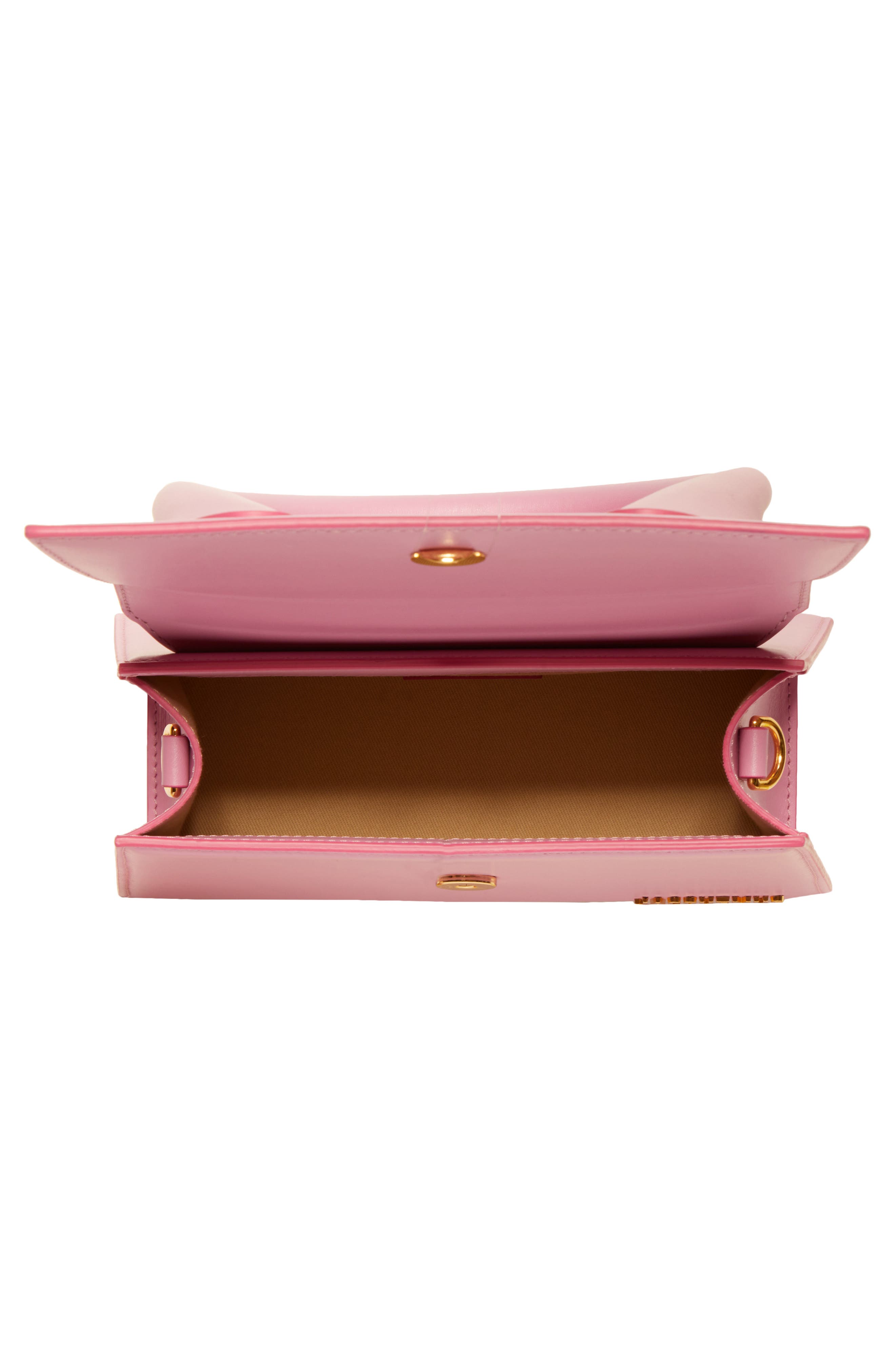Le Grand Chiquito Leather Top Handle Crossbody Bag, Alternate, color, LIGHT PINK