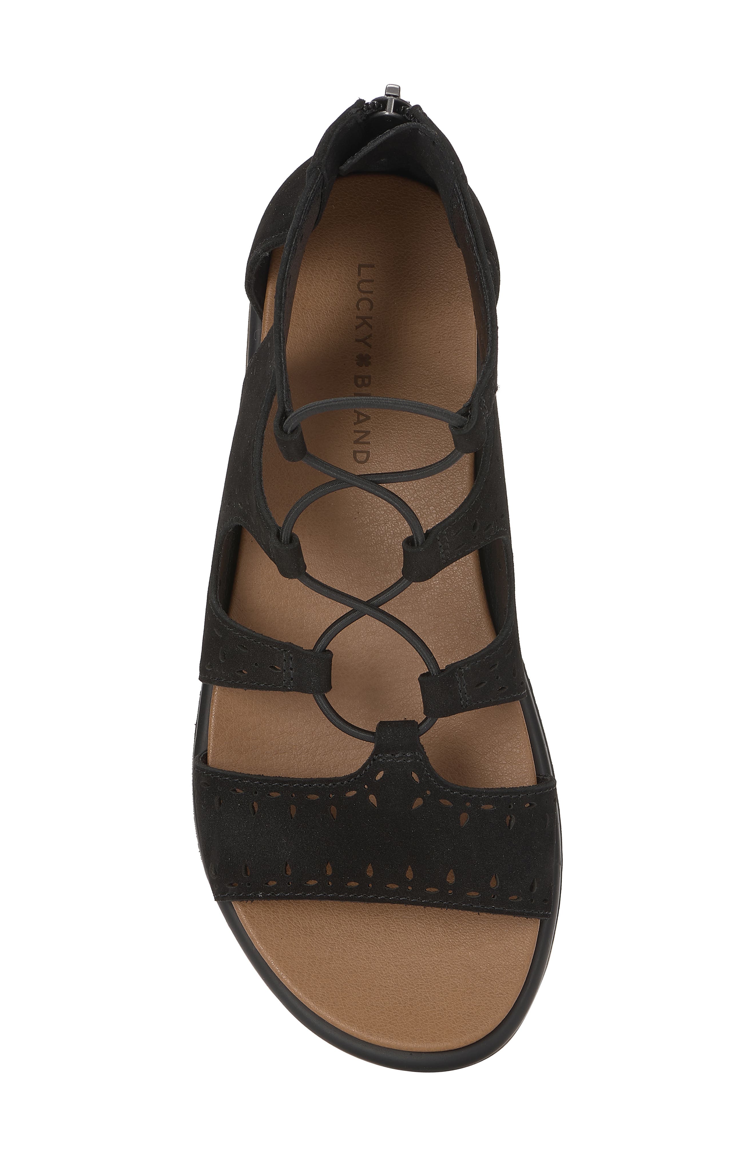 Lucky Brand Sartea Sandal, Alternate, color, Black