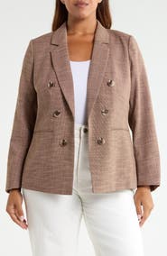 Jones New York Double Breasted Blazer