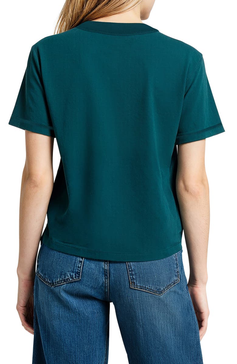 Wildfox Jamie I Love Cheese Graphic T-Shirt, Alternate, color, Dark Sea