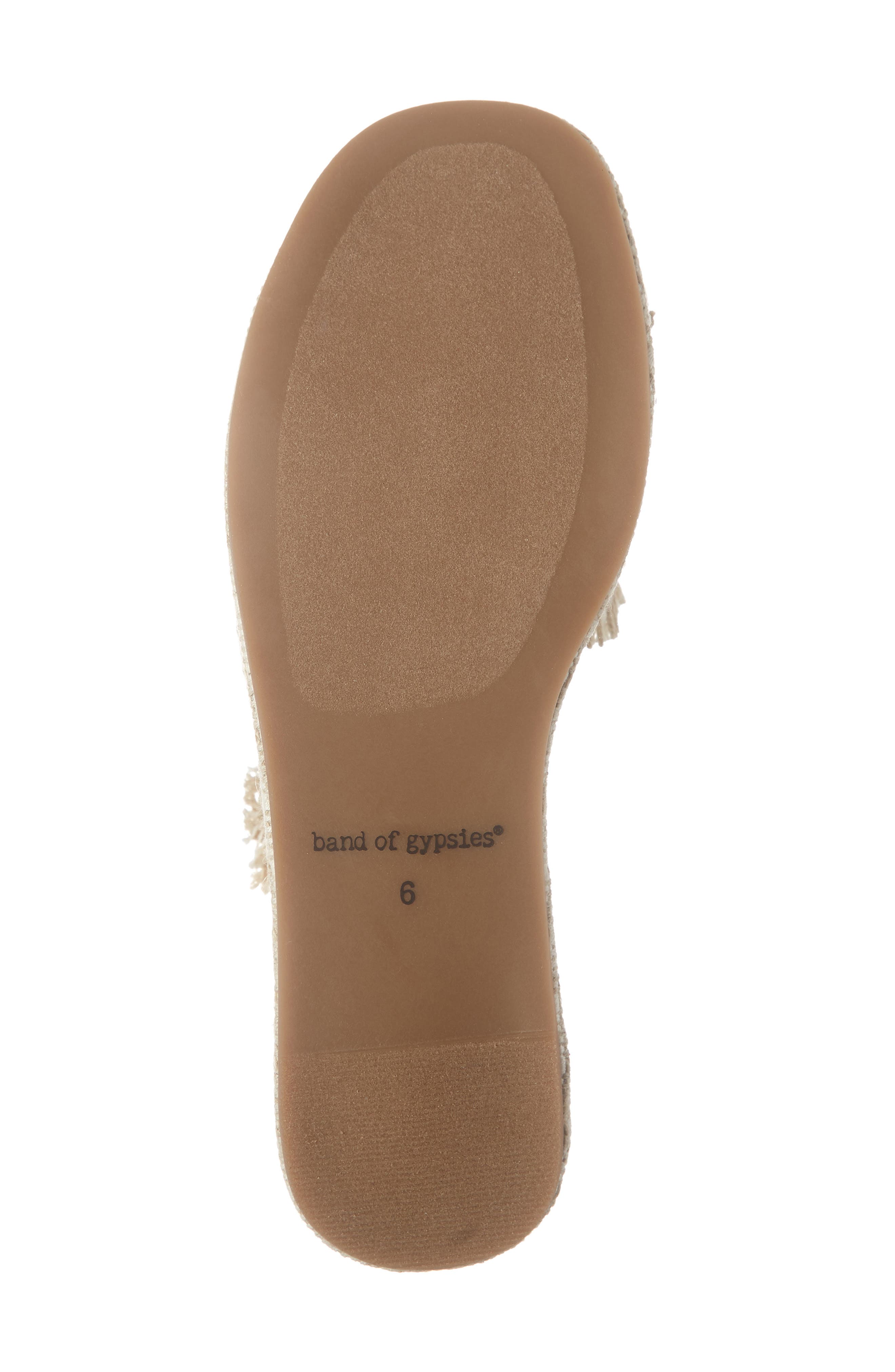 Band of Gypsies Wren Wedge Slide Sandal, Alternate, color, NATURAL