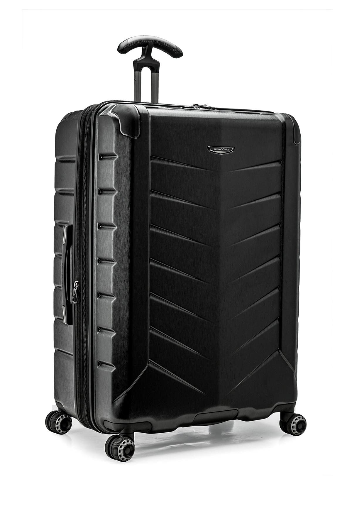 TRAVELERS CHOICE Silverwood II 30" Hardside Expandable Spinner Suitcase, Alternate, color, 