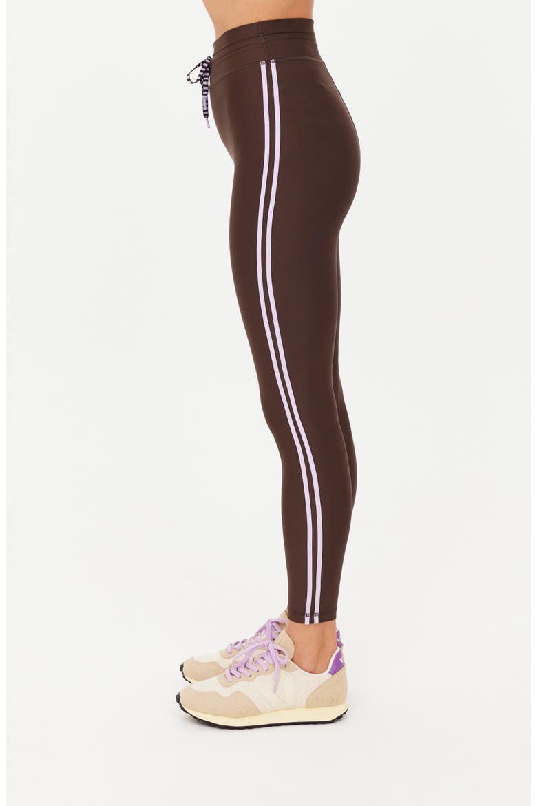Oxford Midi Leggings, Alternate, color, BROWN