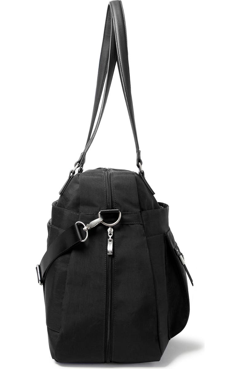 BAGGALLINI Overnight Expandable Laptop Tote Bag with RFID Wristlet, Alternate, color,