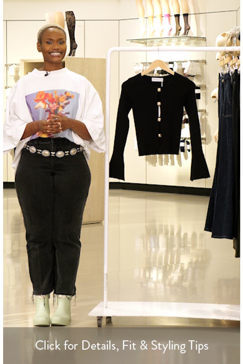 Rosienna Cutout Rib Top video