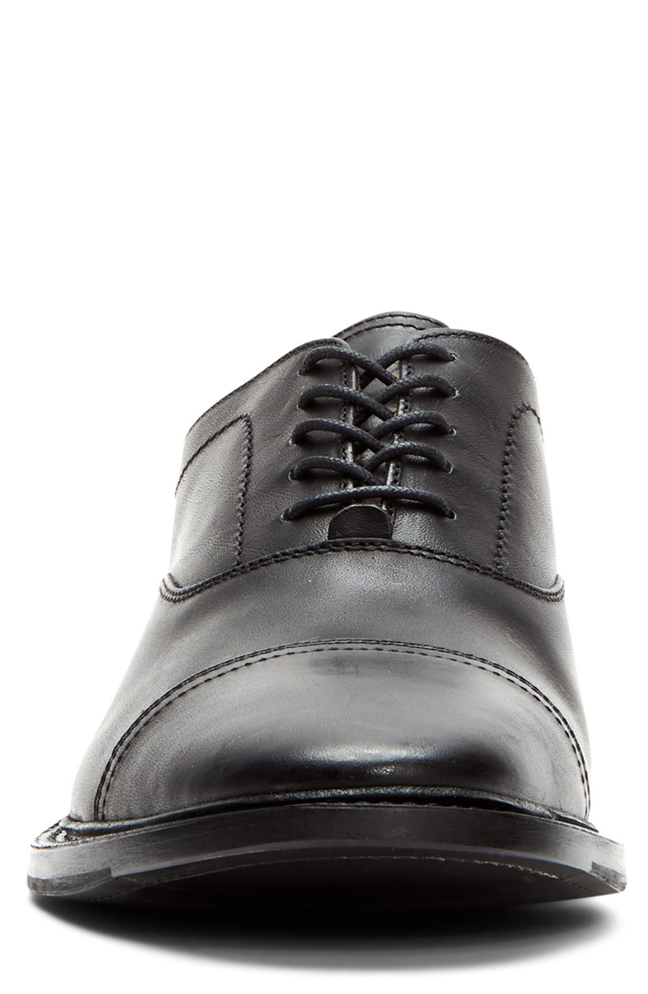 Frye Paul Bal Cap Toe Oxford, Alternate, color, Black