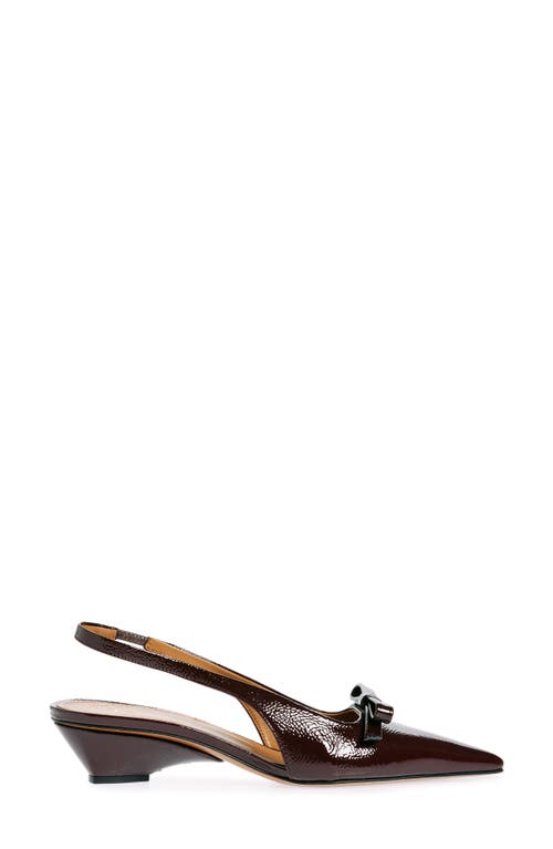 Atp Atelier Fumane Slingback Pointed Toe Pump In Grumello