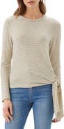 Karen Kane Stripe Side Tie Top