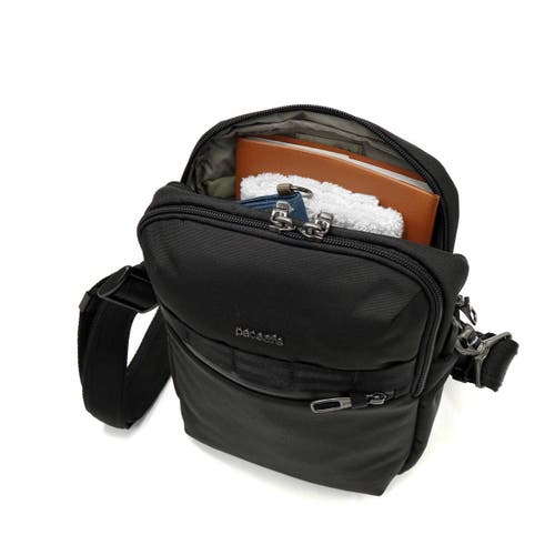 Pacsafe Metrosafe X Vertical Crossbody In Black