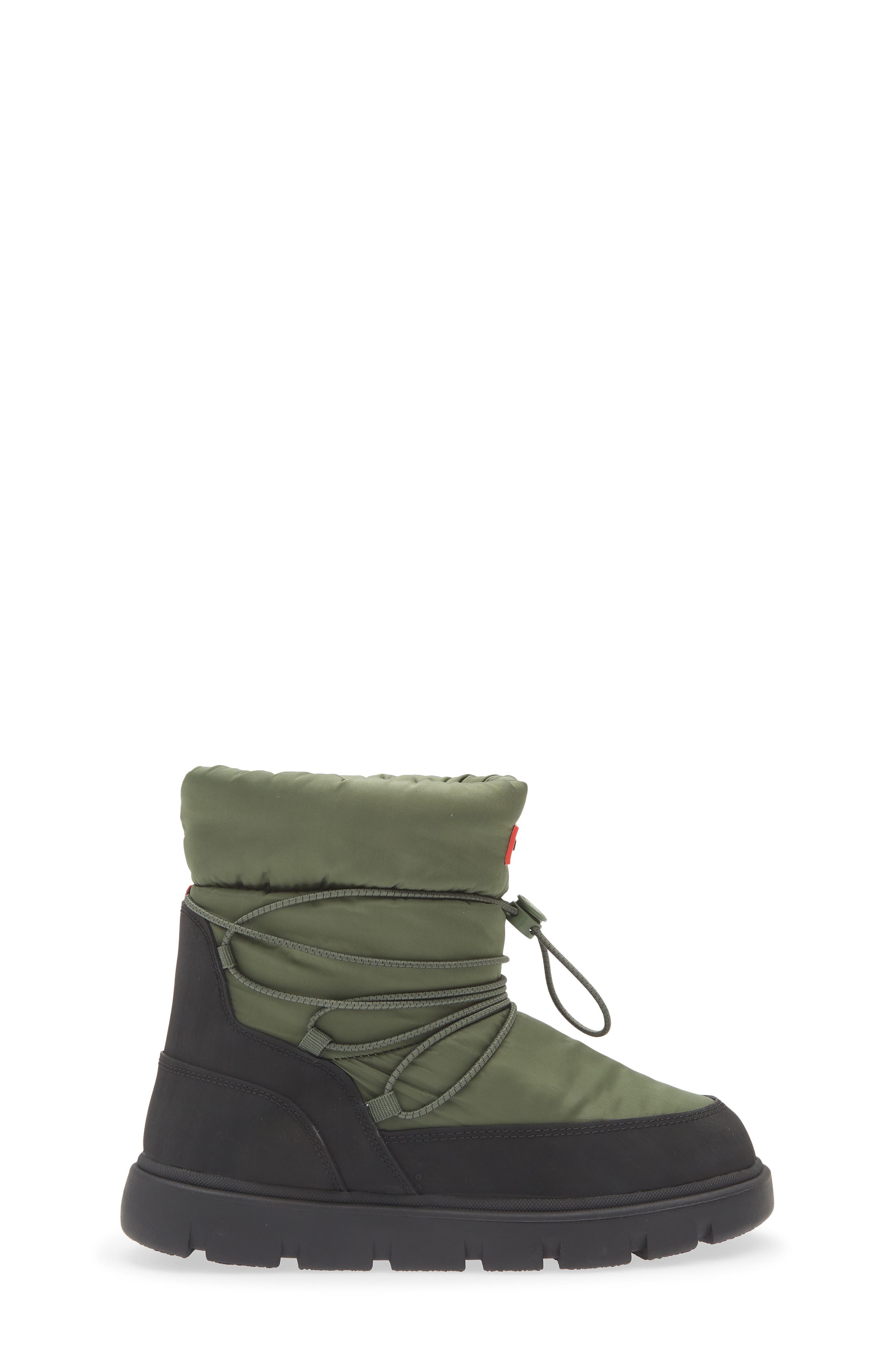 Hunter Kids' Cozy Boot, Alternate, color, Medium Green