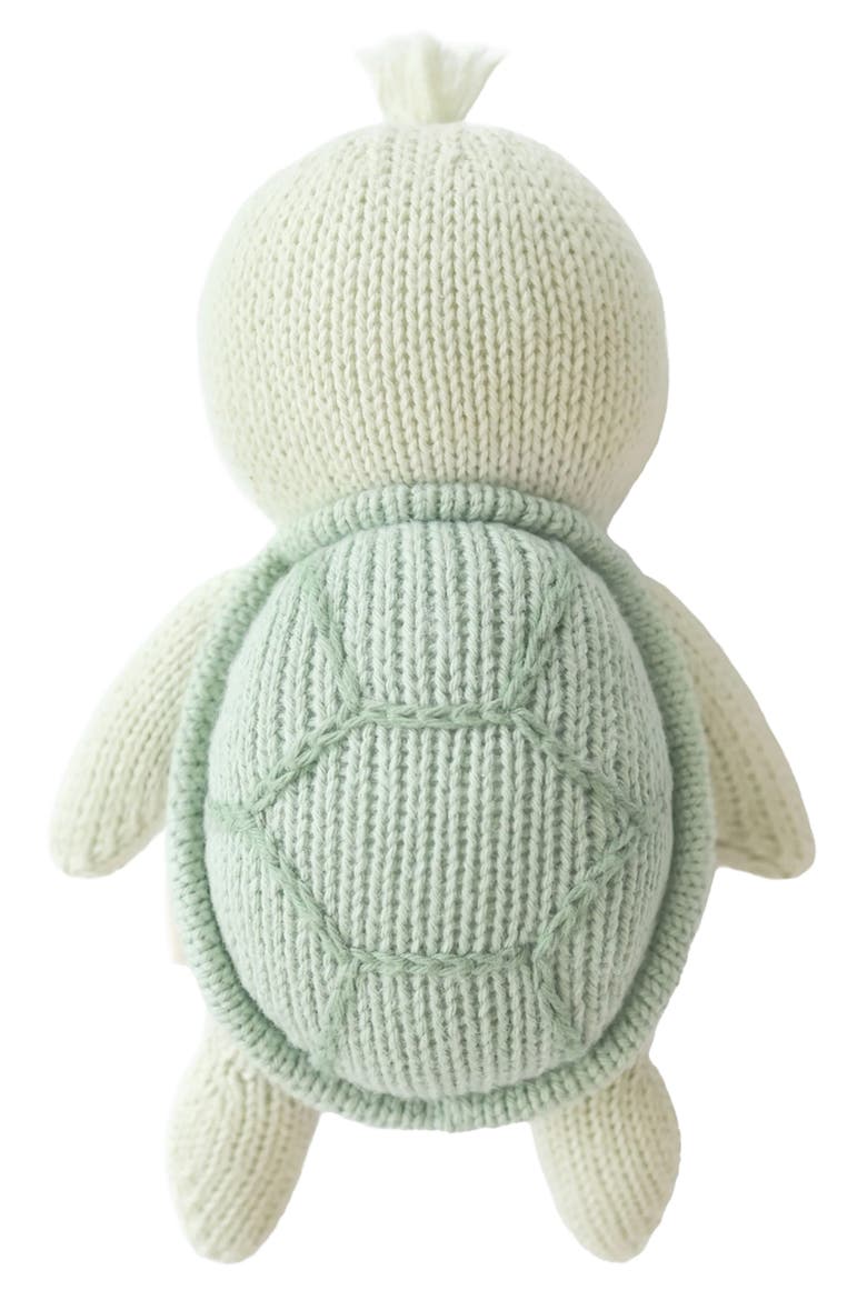Baby Turtle Stuffed Animal, Alternate, color, GREEN