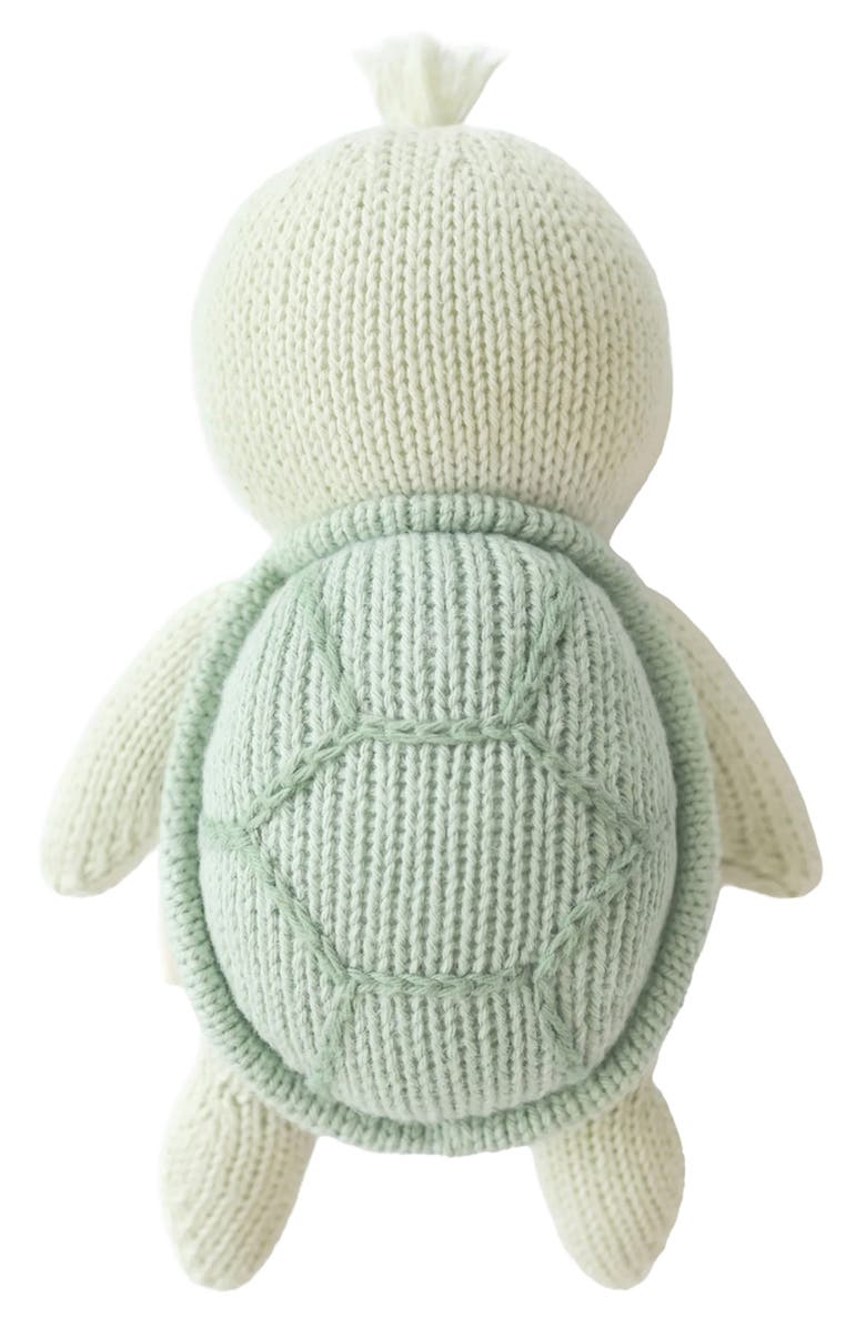 cuddle+kind Baby Turtle Stuffed Animal, Alternate, color, Green