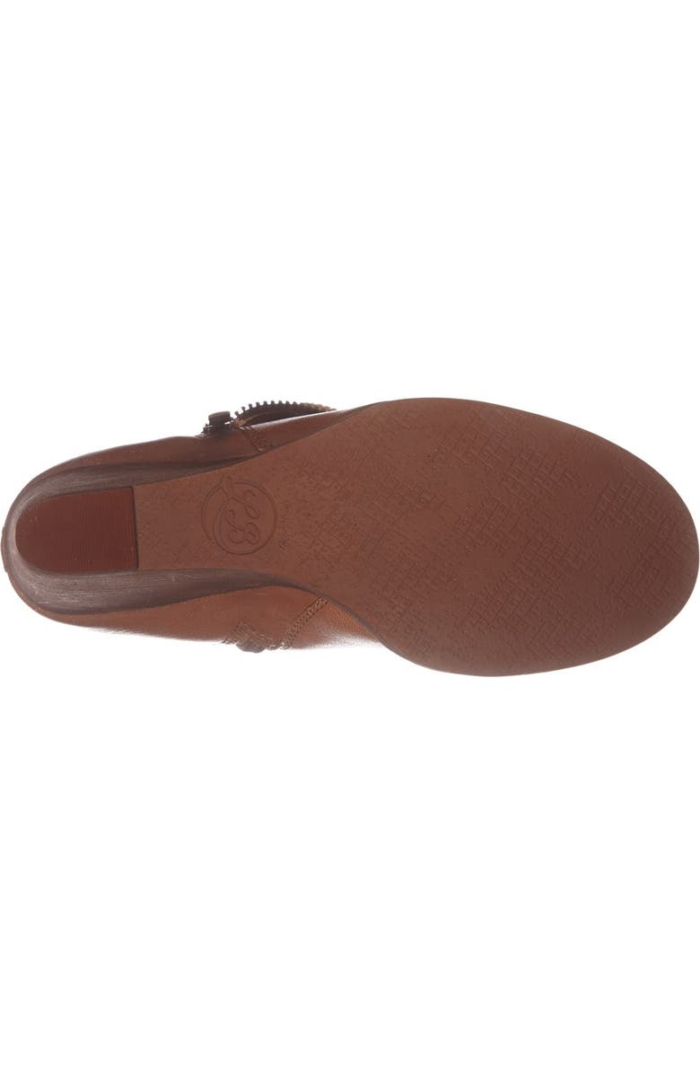 Lucky Brand 'Yorque' Wedge Leather Bootie, Alternate, color,