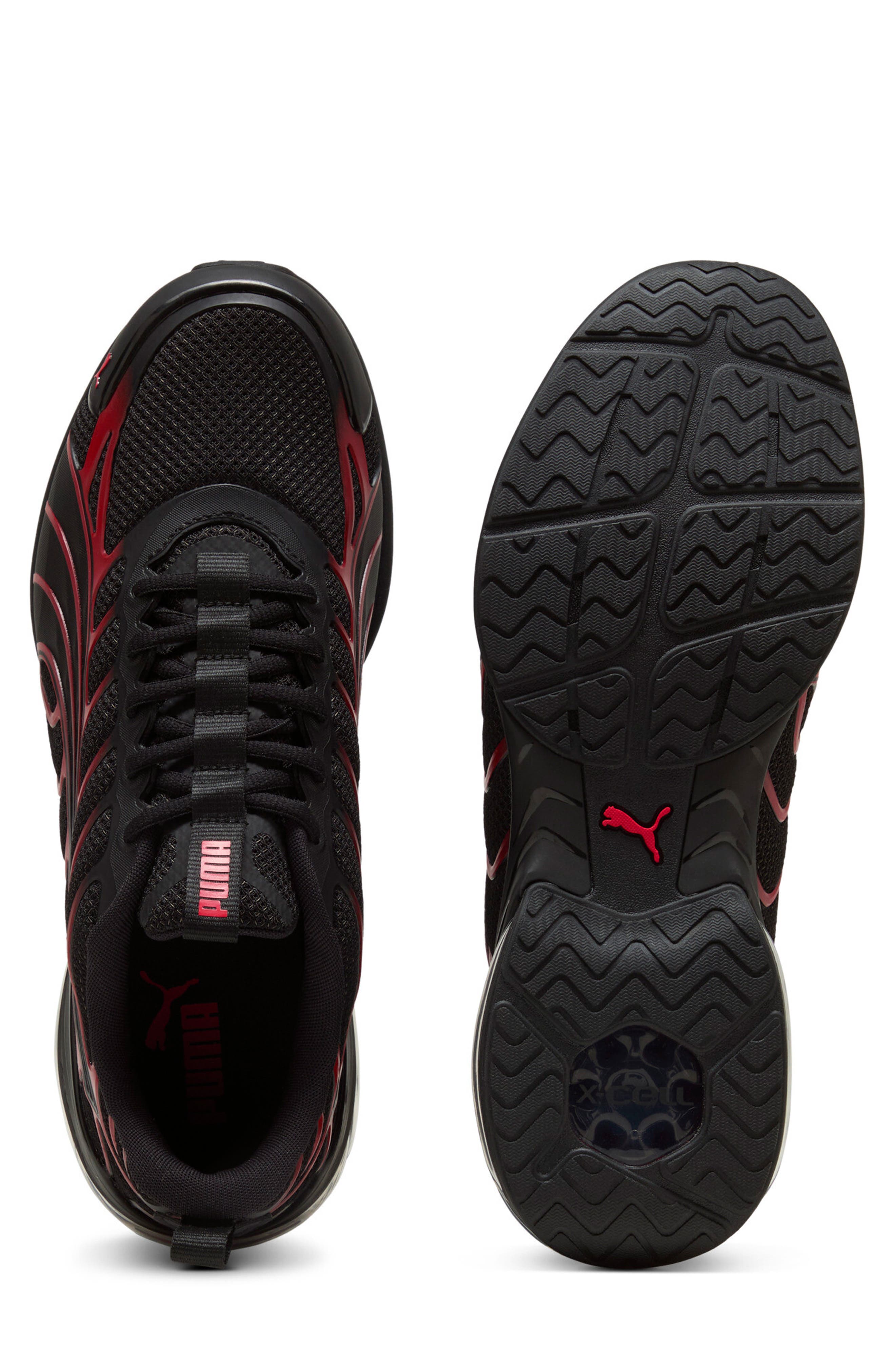 Voltra Sneaker, Alternate, color, PUMA BLACK/ DARK GRAY/ RED
