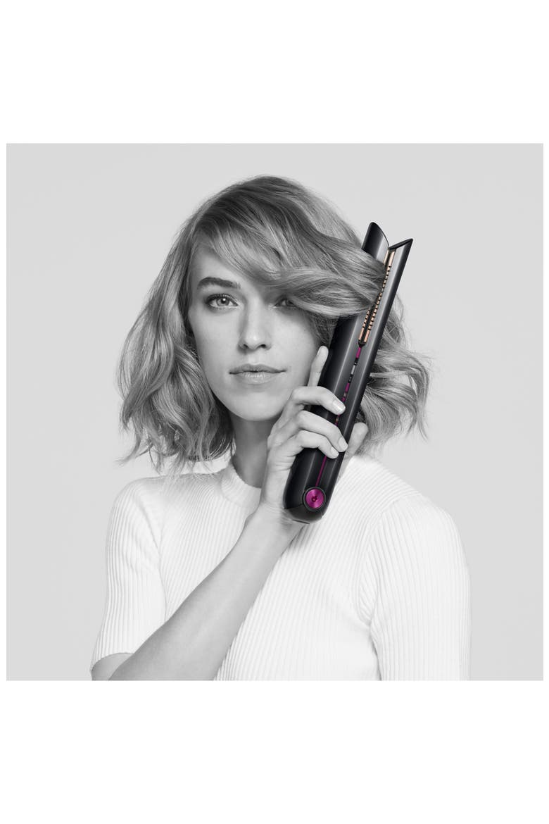 Corrale™ Straightener, Alternate, color, Black Nickel/Fuchsia