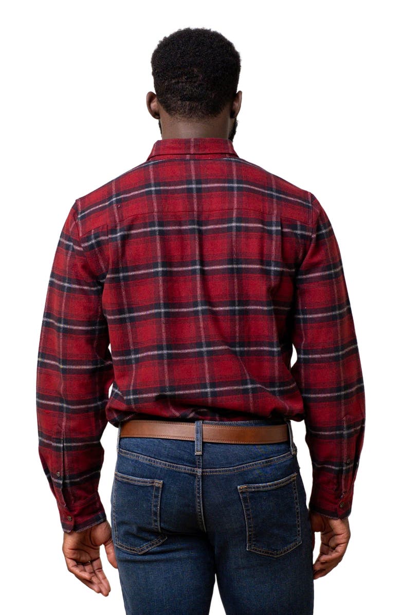 Hope & Henry Men's Brushed Flannel Button Down Shirt, Alternate, color, 