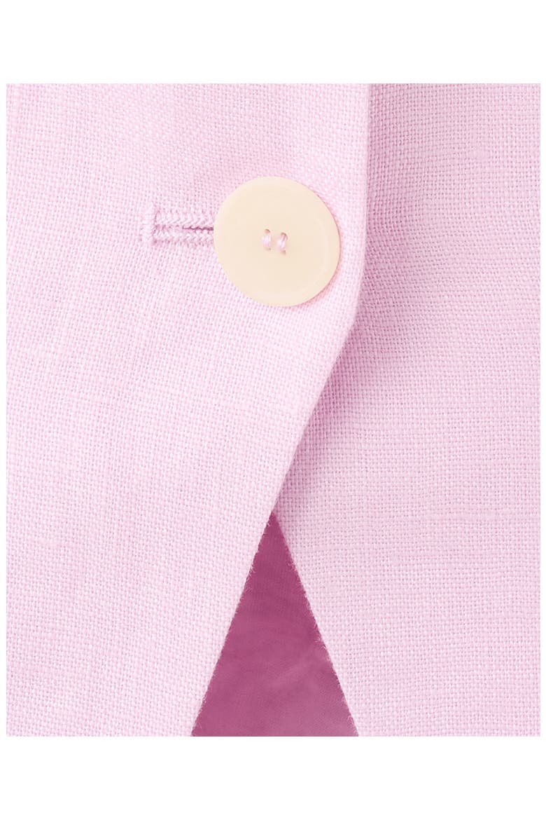Linen Suit Waistcoat, Alternate, color, PINK