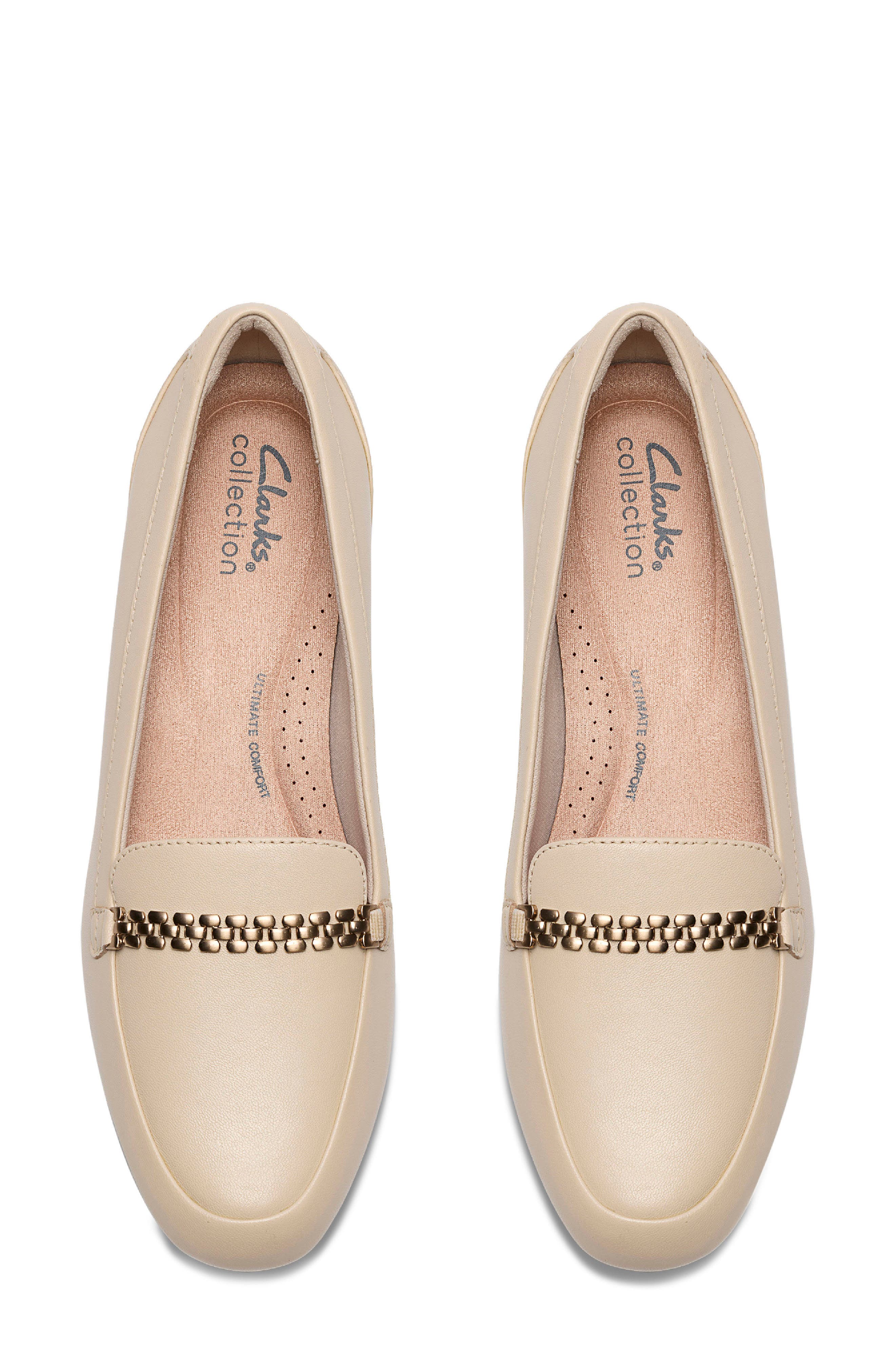 Juliet Mia Loafer, Alternate, color, CREAM LEATHER