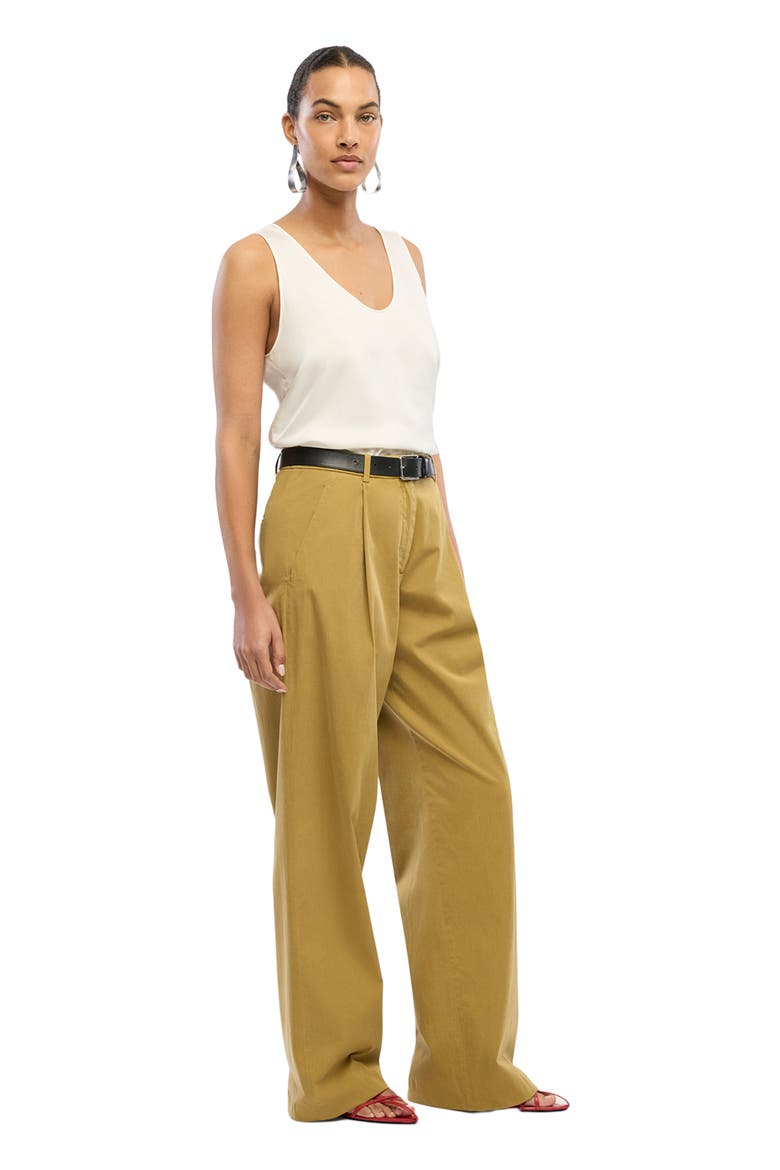 Relaxed Wide Leg Pant, Alternate, color, THYME