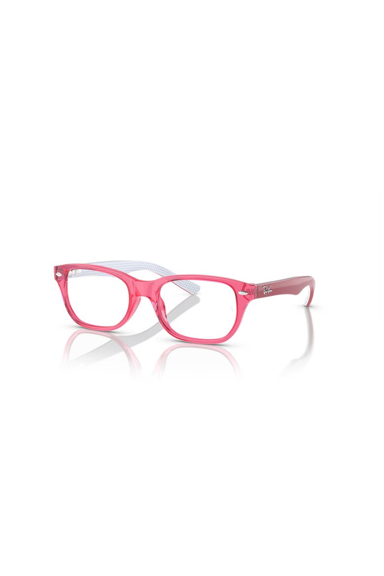48mm Square optical glasses, Main, color, Pink