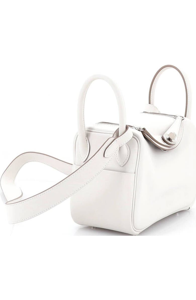 Pre-Owned Hermes Lindy Bag Verso Swift Mini, Alternate, color, Verso Gris Pale/Gris Meyer