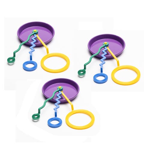 Triwand Bubble Pan Sets 3 Pack Bubble Toy