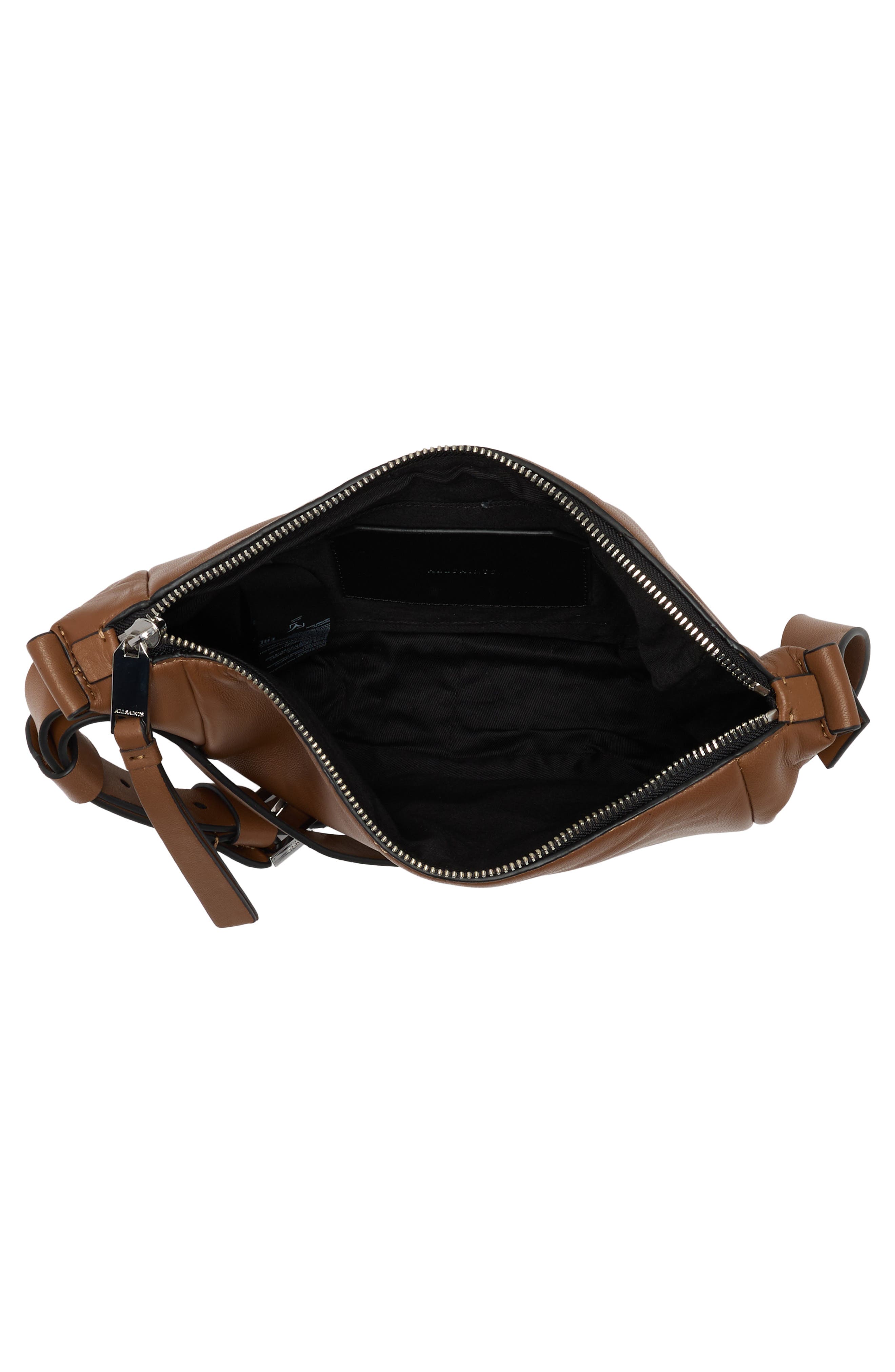 Madea Leather Crossbody Bag, Alternate, color, SEPIA BROWN