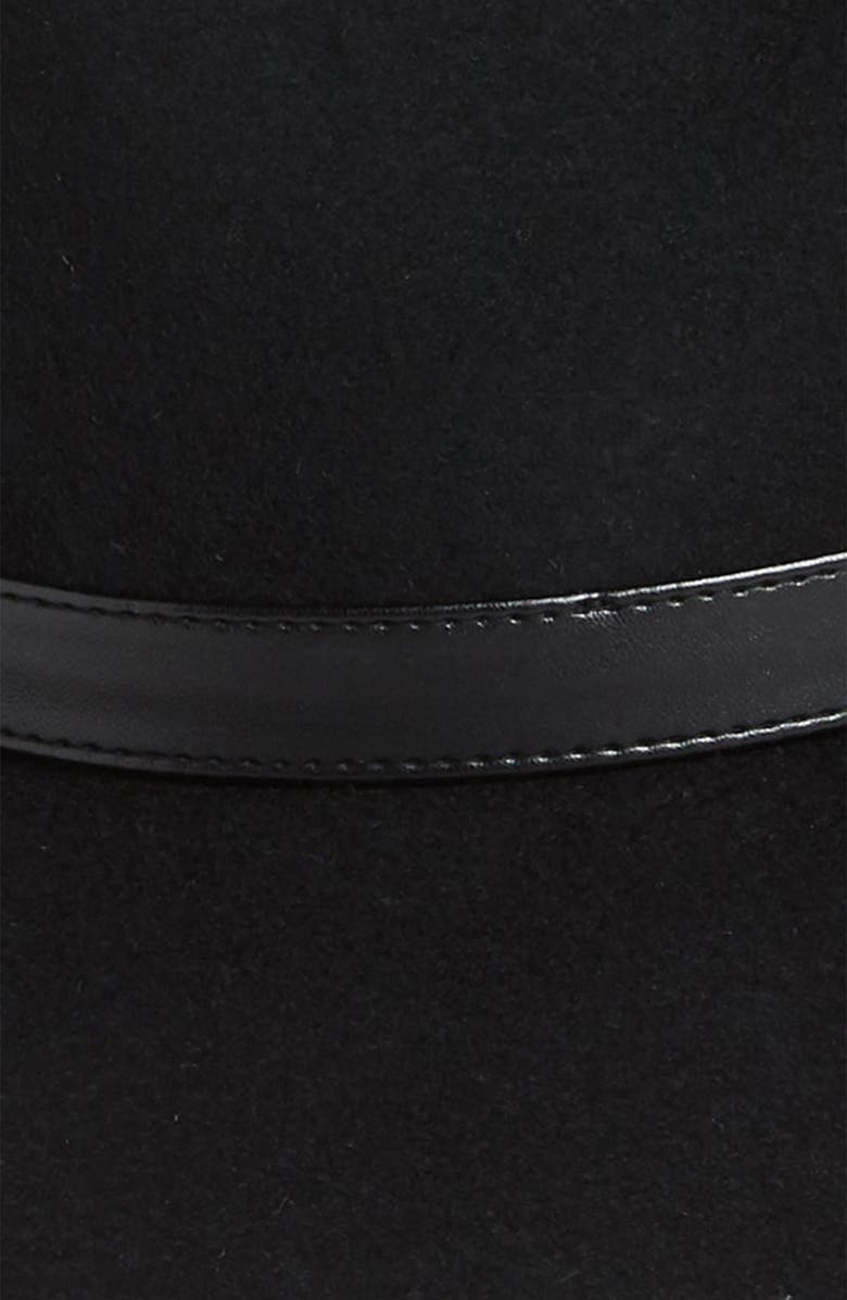 Sole Society Wide Brim Wool Hat, Alternate, color, 