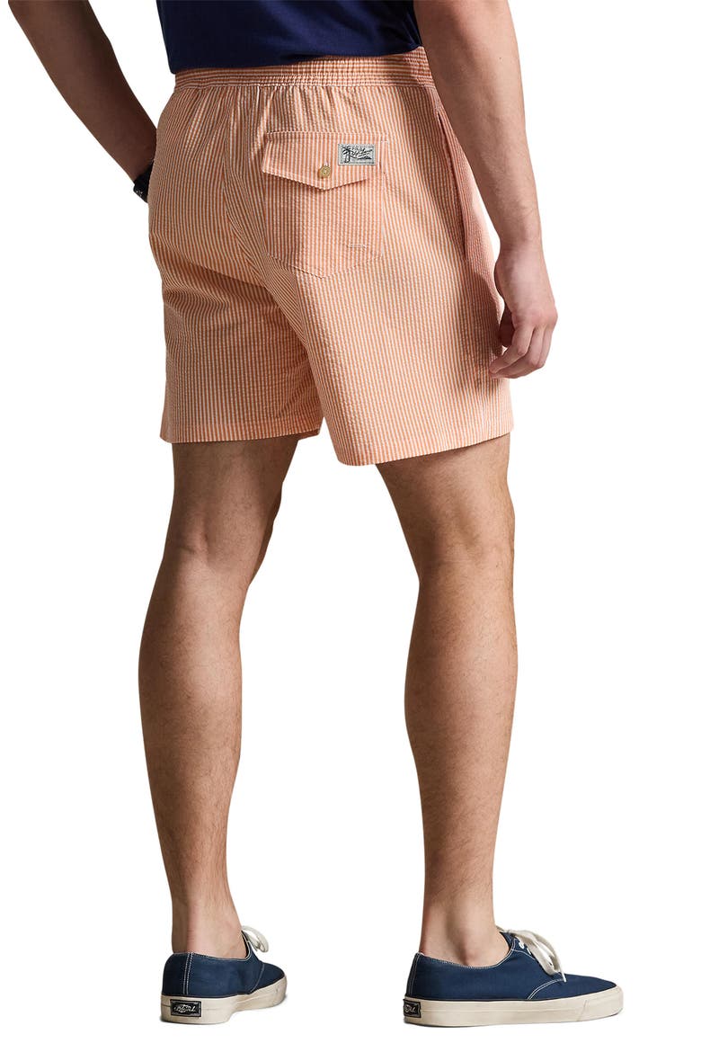 Traveler Classic Swim Trunks, Alternate, color, CLASSIC PEACH STRIPE