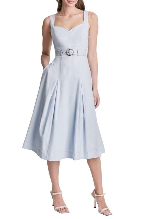 Strapless Midi Dress