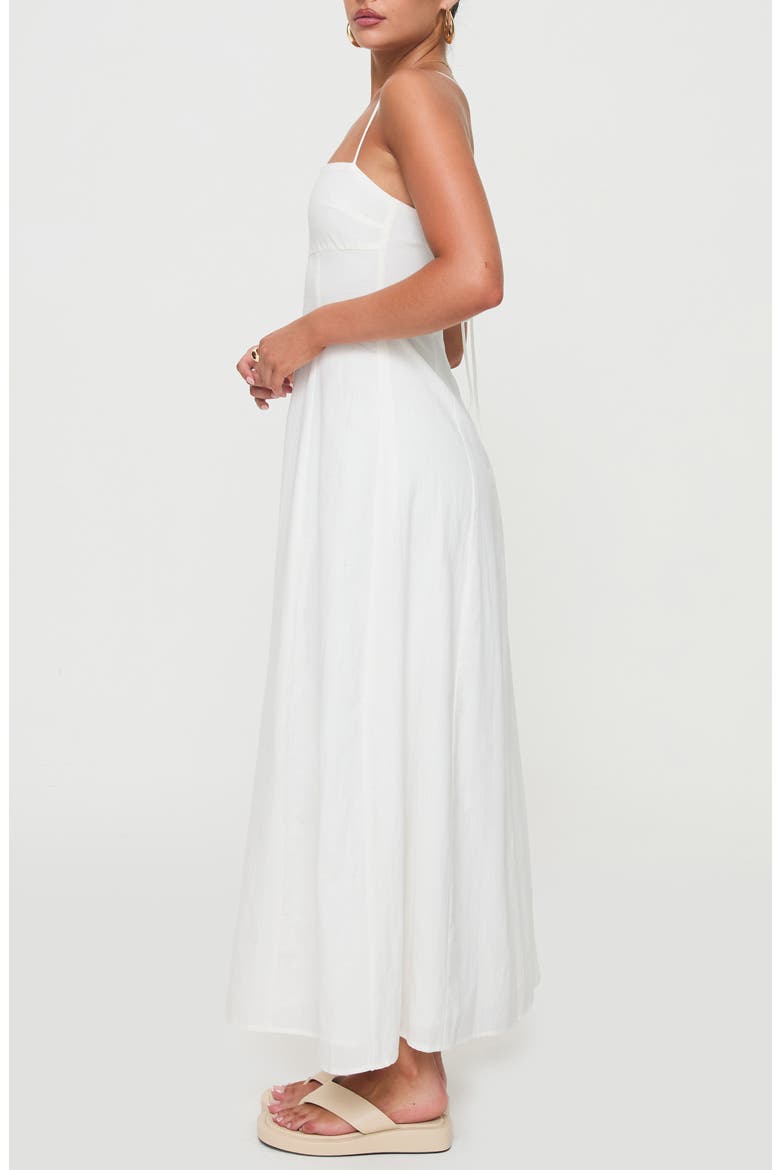 Brightwell Cotton Maxi Dress, Alternate, color, WHITE