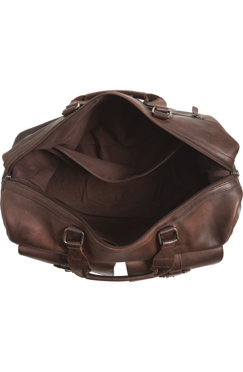 Bosca Vintage Duffle Bag, Alternate, color, Dark Brown
