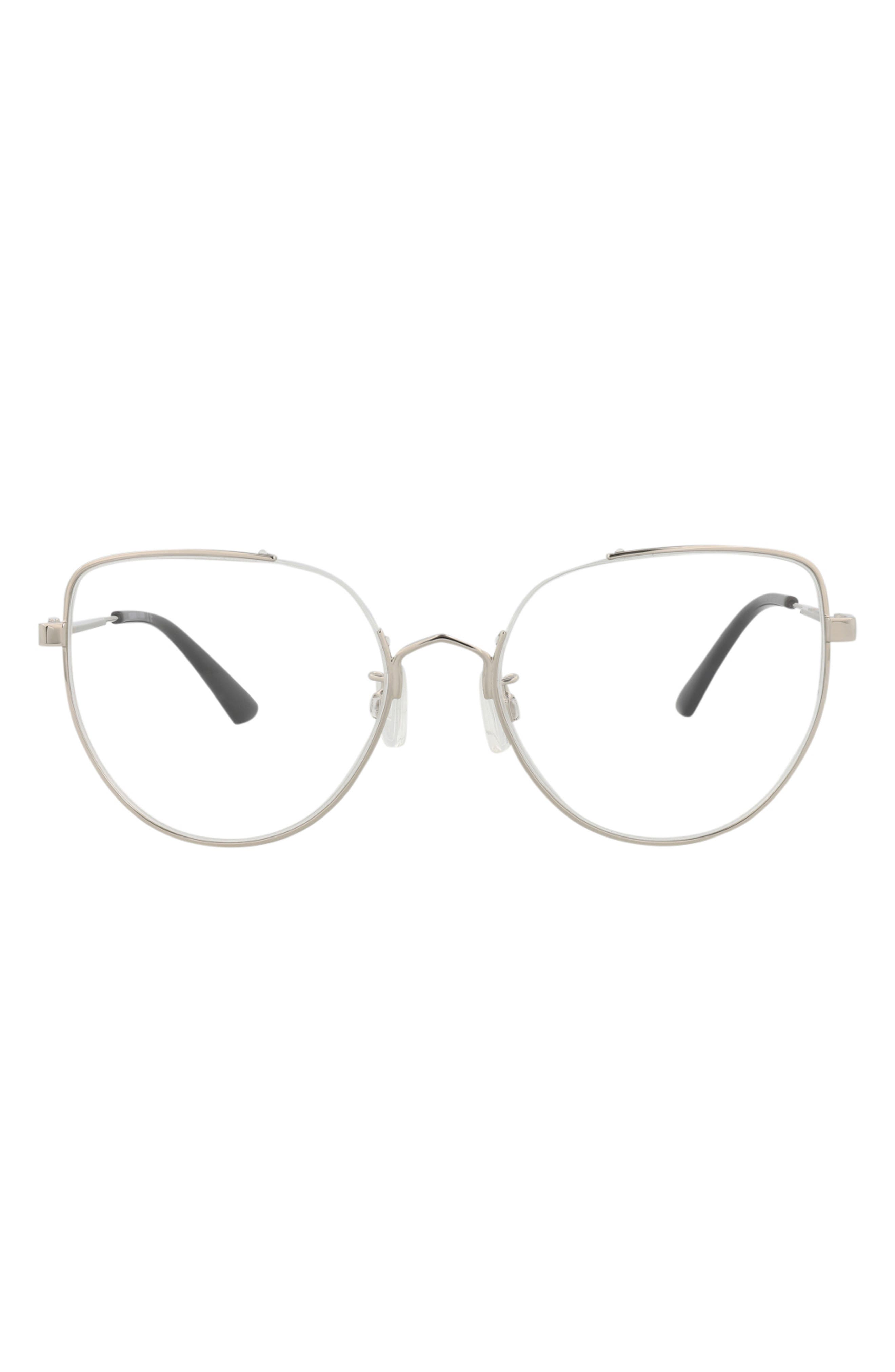 McQueen 55mm Cat Eye Optical Glasses
