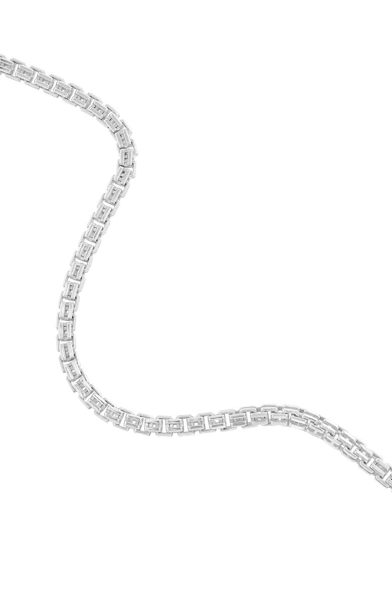 EFFY Box Chain Bracelet, Alternate, color, Silver