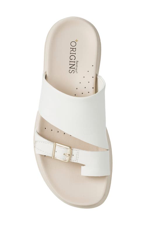 Baretraps Henrika Slide Sandal In Off White Leather