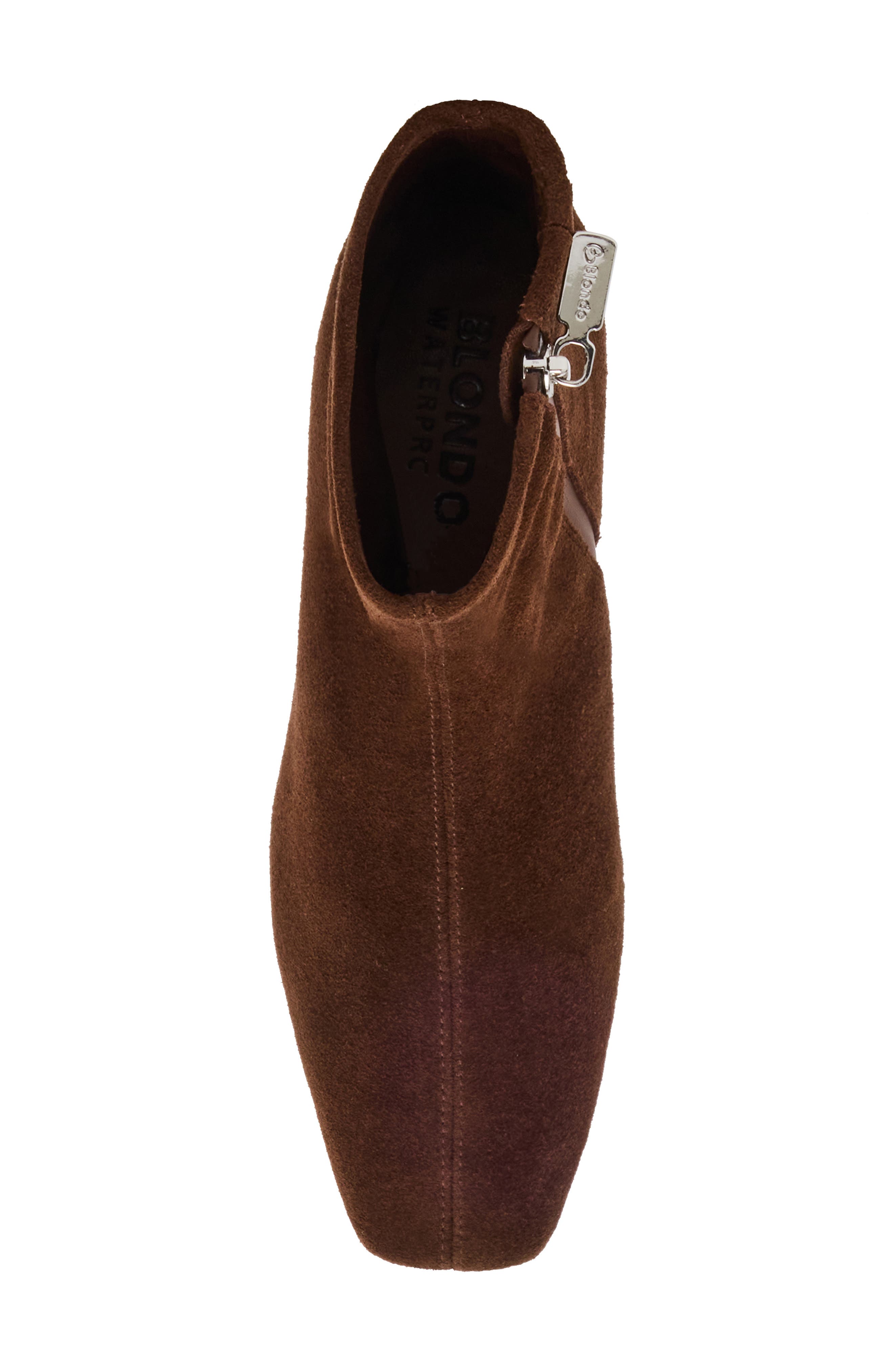 Ramon Leather Bootie, Alternate, color, CHOC SUEDE