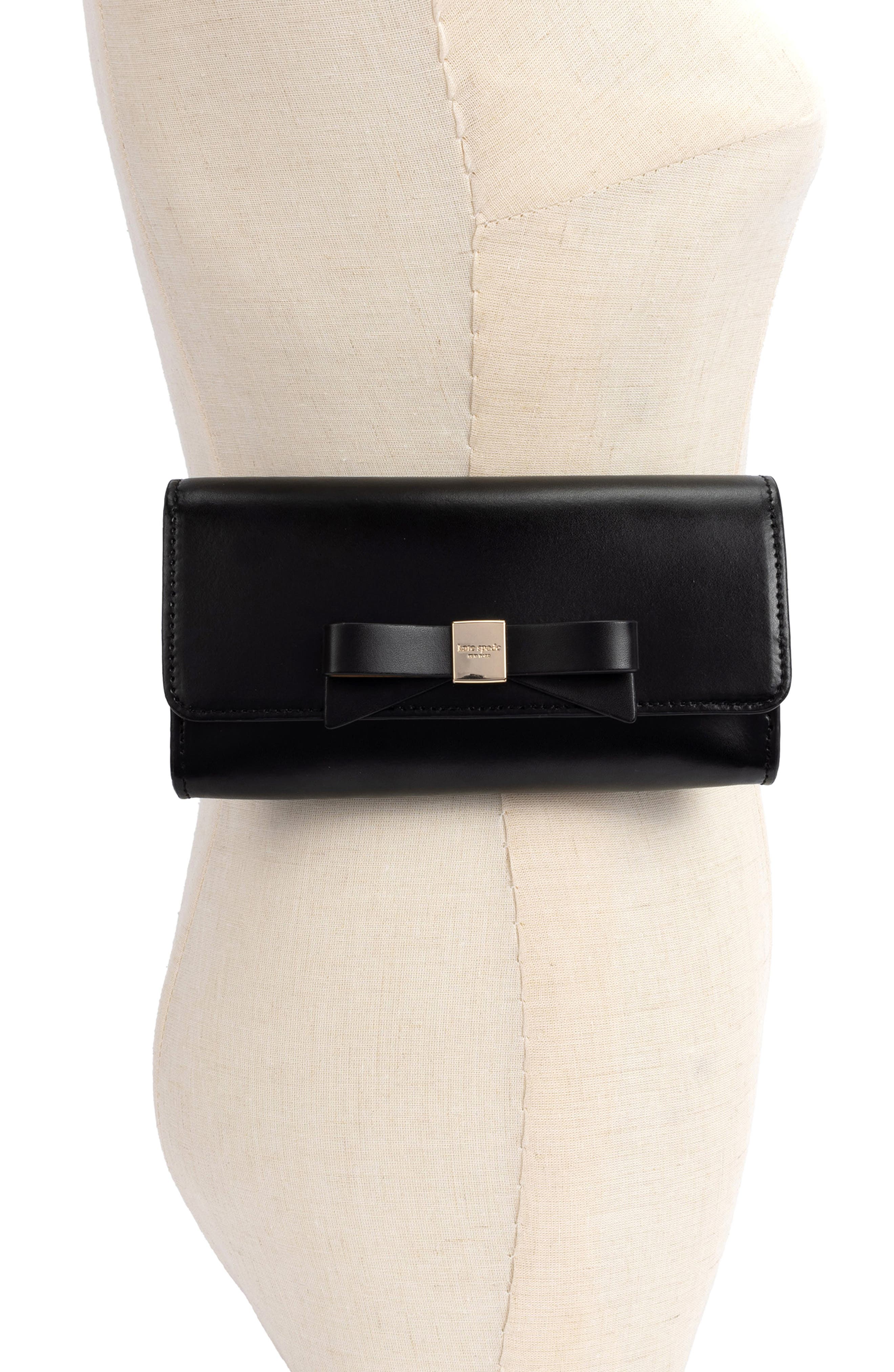 Kate Spade New York bow belt bag, Alternate, color, 