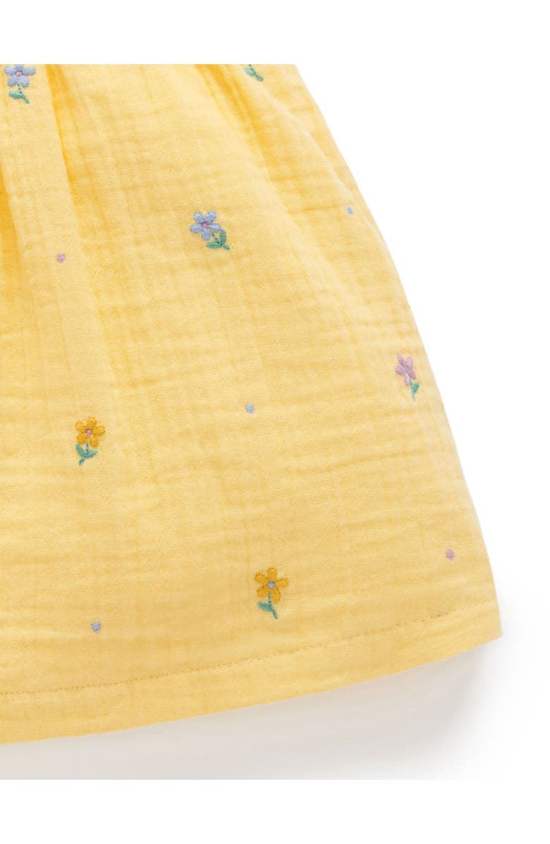 Purebaby Butterfly Dress, Alternate, color, Daisy Broderie