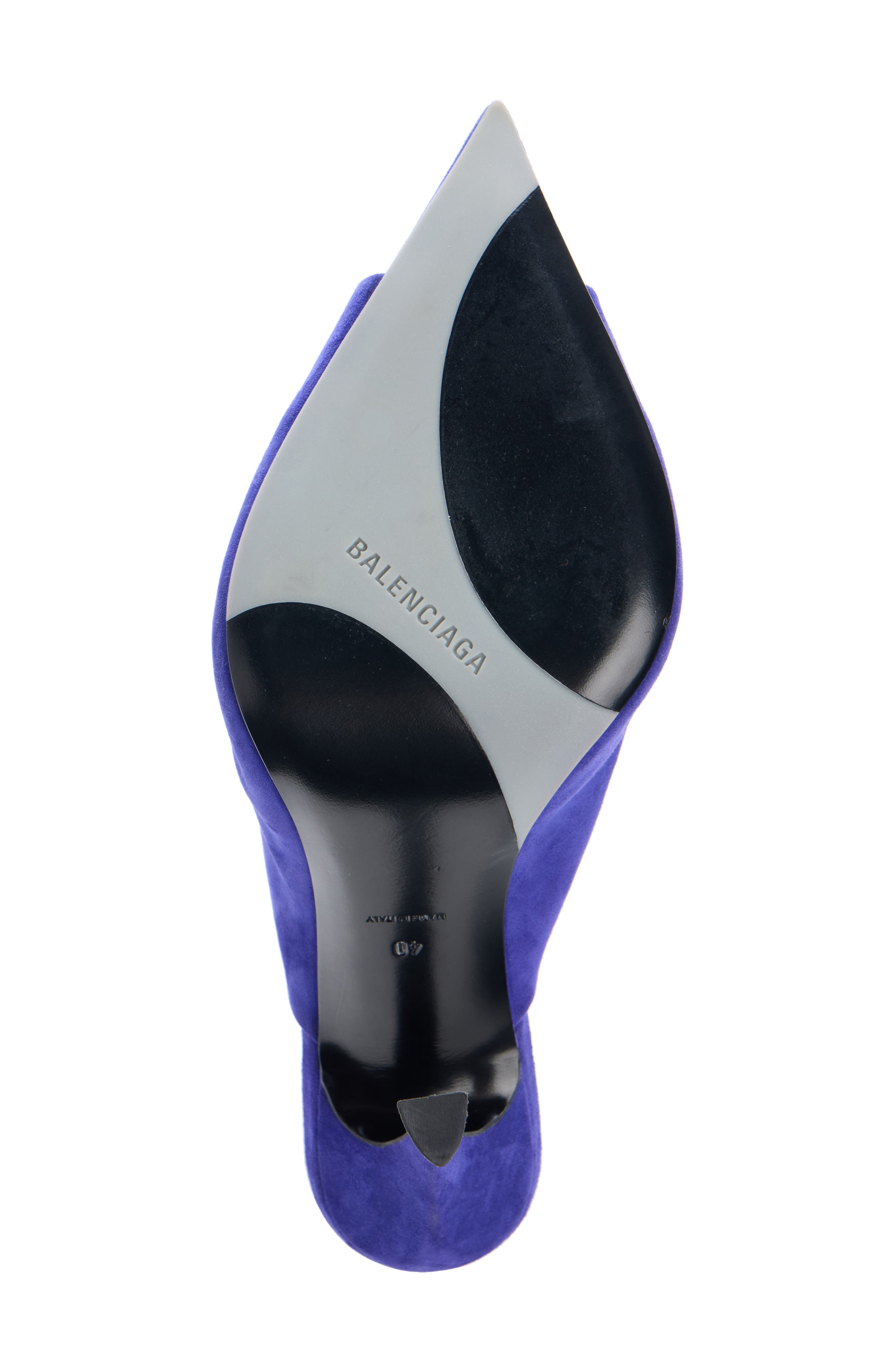 Midnight City Peep Toe Mule, Alternate, color, 4750 PURPLE/ GOLD