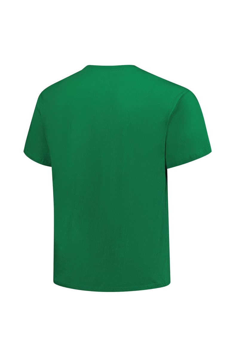 PROFILE Men's Profile  Kelly Green Chicago Cubs Big & Tall Celtic T-Shirt, Alternate, color, Kelly Green