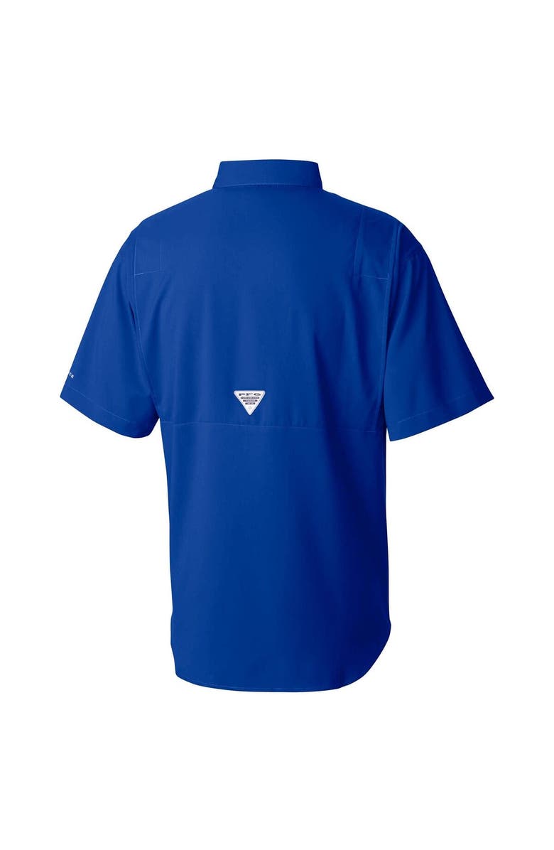 Columbia Men's Columbia  Royal Los Angeles Dodgers 2024 World Series Champions Tamiami Short Sleeve Button-Down Shirt, Alternate, color, 