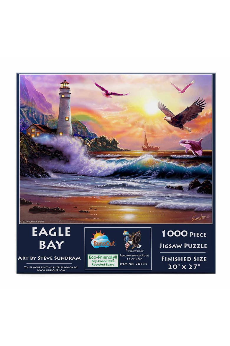 Eagle Bay 1000 piece Jigsaw Puzzle for Adults, Alternate, color, Multicolor