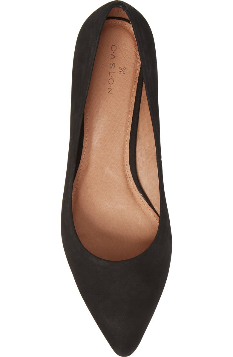 Caslon<sup>®</sup> Luna Pointy Toe Flat, Alternate, color,